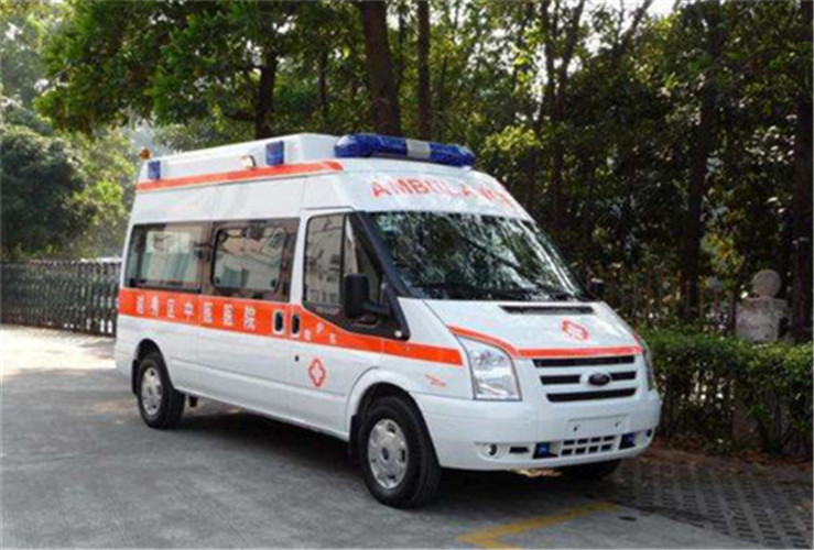 白水救护车出租服务案例8