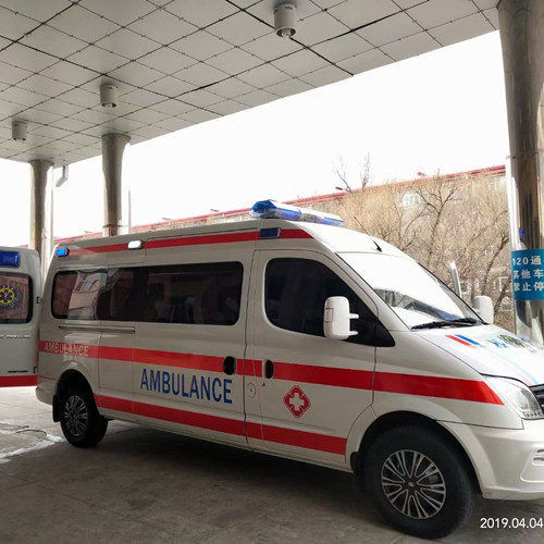 白水救护车出租服务案例2